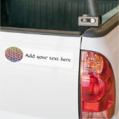 Lager van het symbool voor de meetkunde voor het l bumpersticker (Op Truck)