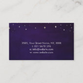 Lager van leven, genezende handen, chakras visitekaartje (Achterkant)