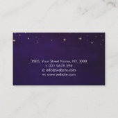 Lager van leven, genezende handen, chakras visitekaartje (Achterkant)