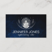 Lager van leven - Kristallen voor genezing Visitekaartje (Voorkant)