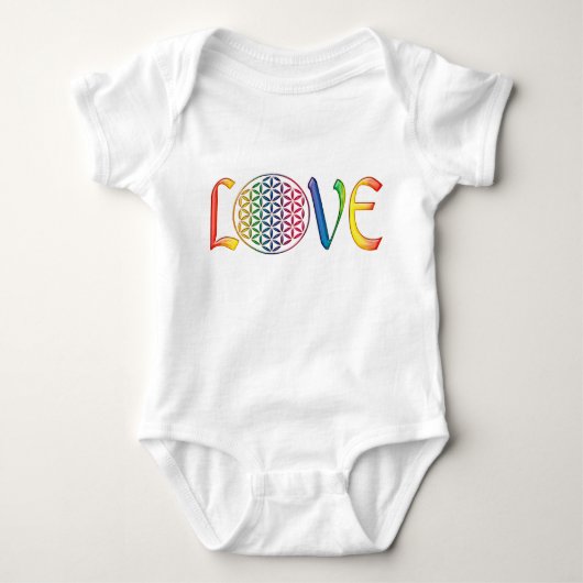 Lager van leven / onbeschaamd lebens - LOVE Romper (Voorkant)