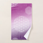 Lager van leven Roze / Paars Bad Handdoek (Handdoek)