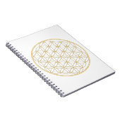 Lager van levenslange Gold Line Notitieboek (Rechterzijde)