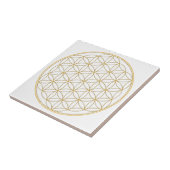 Lager van levenslange Gold Line Tegeltje (Zijkant)