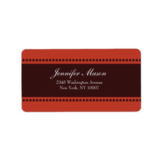 Lager vermogen - stenen en zwarte adresetiketten etiket (Voorkant)