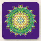 Lager vermogen tot leven / onbeschaamd lebens bier onderzetter (Voorkant)