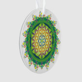 Lager vermogen tot leven / onbeschaamd lebens ornament (voorkant)