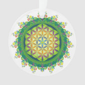 Lager vermogen tot leven / onbeschaamd lebens ornament (voorkant)