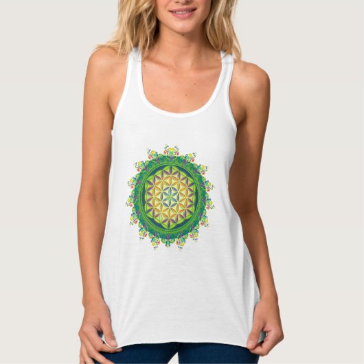 Lager vermogen tot leven / onbeschaamd lebens tanktop (Voorkant)