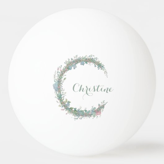 Lager, vrouw naam, halve maan pingpongbal (Voorkant)