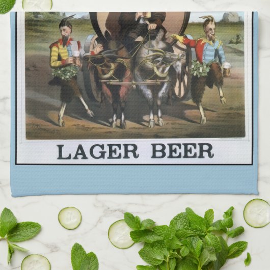  lagerbier bar handdoek (Gevouwen)