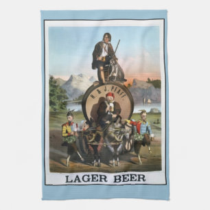 lagerbier bar handdoek