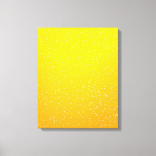 Lagerbier met kleine belletjes achtergrondkunst canvas afdruk