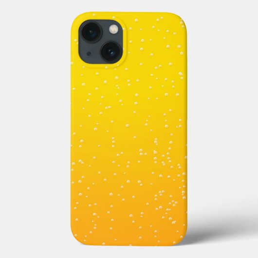 Lagerbier met kleine belletjes achtergrondkunst Case-Mate iPhone case (Achterkant)