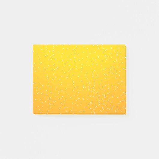 Lagerbier met kleine belletjes achtergrondkunst post-it® notes (Voorkant)
