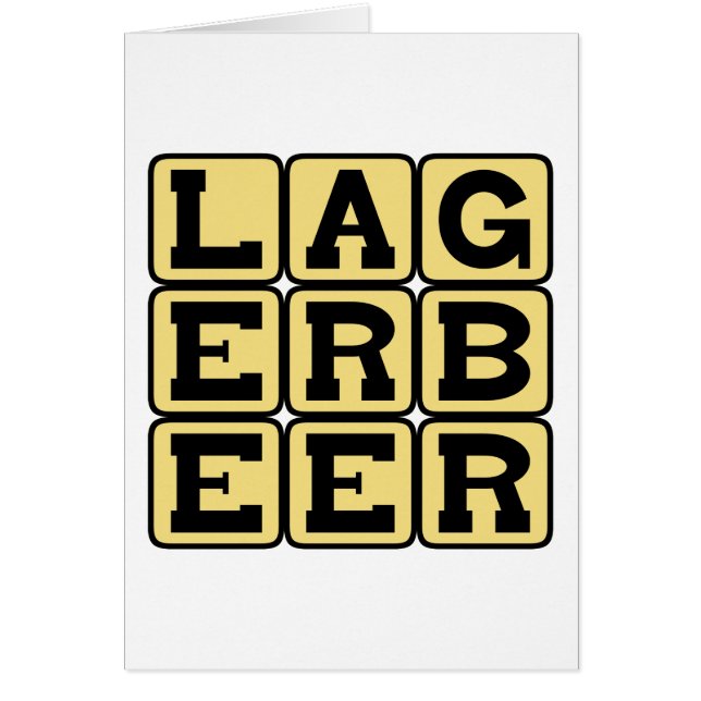 Lagerbier, Soort Ale (Voorkant)