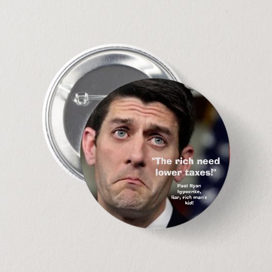 LAGERE BELASTINGEN - Button (Voorkant /achterkant)