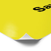 Lagere belastingen voor senioren perfect poster (Hoek)