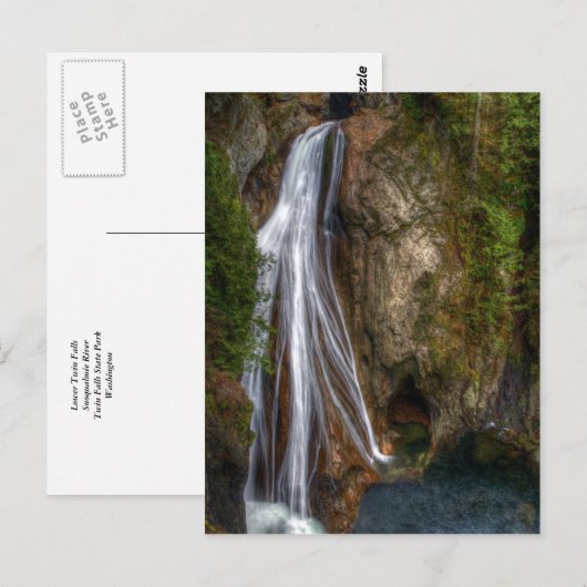 Lagere Herfsten Briefkaart (Voorkant / Achterkant)