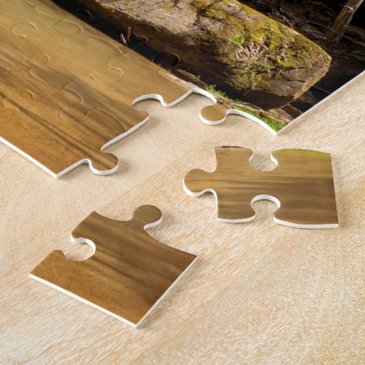 Lagere Herfsten in de Oude grot van het Man in de  Legpuzzel (Zijkant)