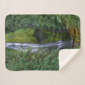 Lagere Herfsten | Nationaal woud van Willamette Sherpa Deken (Voorkant (horizontaal))