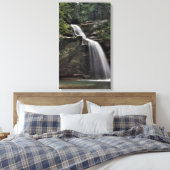 Lagere Herfsten, Oude Man, Hocking Hills, Ohio Canvas Afdruk (Insitu (Slaapkamer))