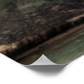 Lagere Herfsten, Oude Man, Hocking Hills, Ohio Poster (Hoek)