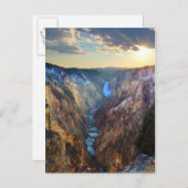 Lagere Herfsten van het Punt van de Kunstenaar Briefkaart (Voorkant / Achterkant)