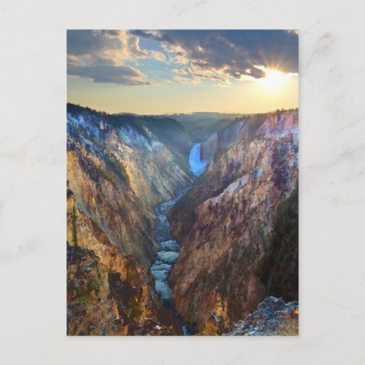 Lagere Herfsten van het Punt van de Kunstenaar Briefkaart (Voorkant)