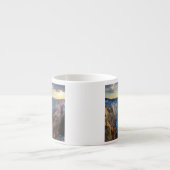 Lagere Herfsten van het Punt van de Kunstenaar Espresso Kop (Voorkant)