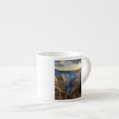 Lagere Herfsten van het Punt van de Kunstenaar Espresso Kop (Voorkant rechts)