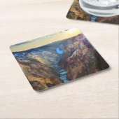 Lagere Herfsten van het Punt van de Kunstenaar Kartonnen Onderzetters (Schuin)