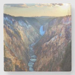 Lagere Herfsten van het Punt van de Kunstenaar Stenen Onderzetter