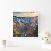 Lagere Herfsten van het Punt van de Kunstenaar Vierkante Klok (Huis)