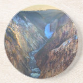 Lagere Herfsten van het Punt van de Kunstenaar Zandsteen Onderzetter (Voorkant)