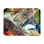 Lagere Herfsten van Yellowstone National Park Wyom Magneet (Horizontaal)