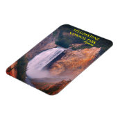 Lagere Herfsten van Yellowstone National Park Wyom Magneet (Linkerzijde)
