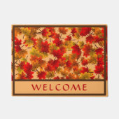 Lagere najaarspringen in de aple - Welkom Deurmat (Voorkant)