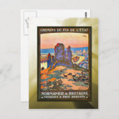 Lagere prijzen, Normandië, Bretagne Briefkaart (Voorkant / Achterkant)