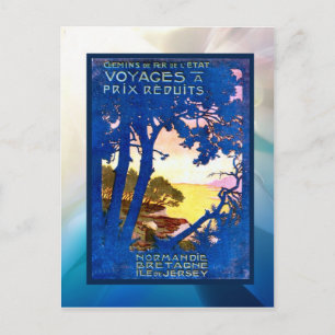 Lagere prijzen, Normandië, Bretagne, Jersey Briefkaart