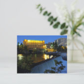 Lagere Spokane Herfsten en Washington Water Power. Briefkaart (Staand voorkant)