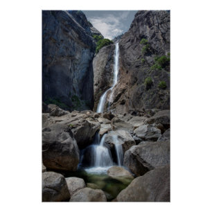 Lagere Yosemite-Herfsten Perfect Poster