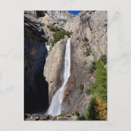 Lagere Yosemite-Herfsten van Bridge Briefkaart