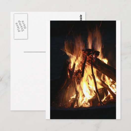 Lagerfeuer Briefkaart (Voorkant / Achterkant)