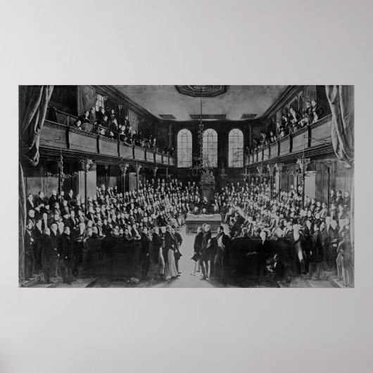 Lagerhuis 1833 poster (Voorkant)