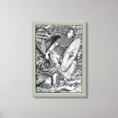 Lagertha Shield Maiden Canvas Afdruk (Voorkant)