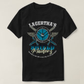 Lagertha's Shield Maidens Viking Warrior Shieldma T-shirt (Design voorkant)