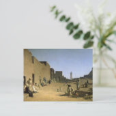 Laghouat in de Algerijnse Sahara, 1879 Briefkaart (Staand voorkant)