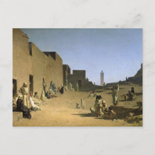 Laghouat in de Algerijnse Sahara, 1879 Briefkaart