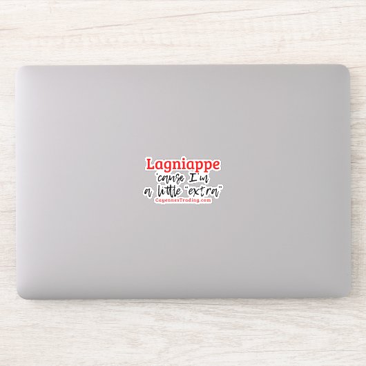 Lagniappe-Sticker Sticker (Computer)